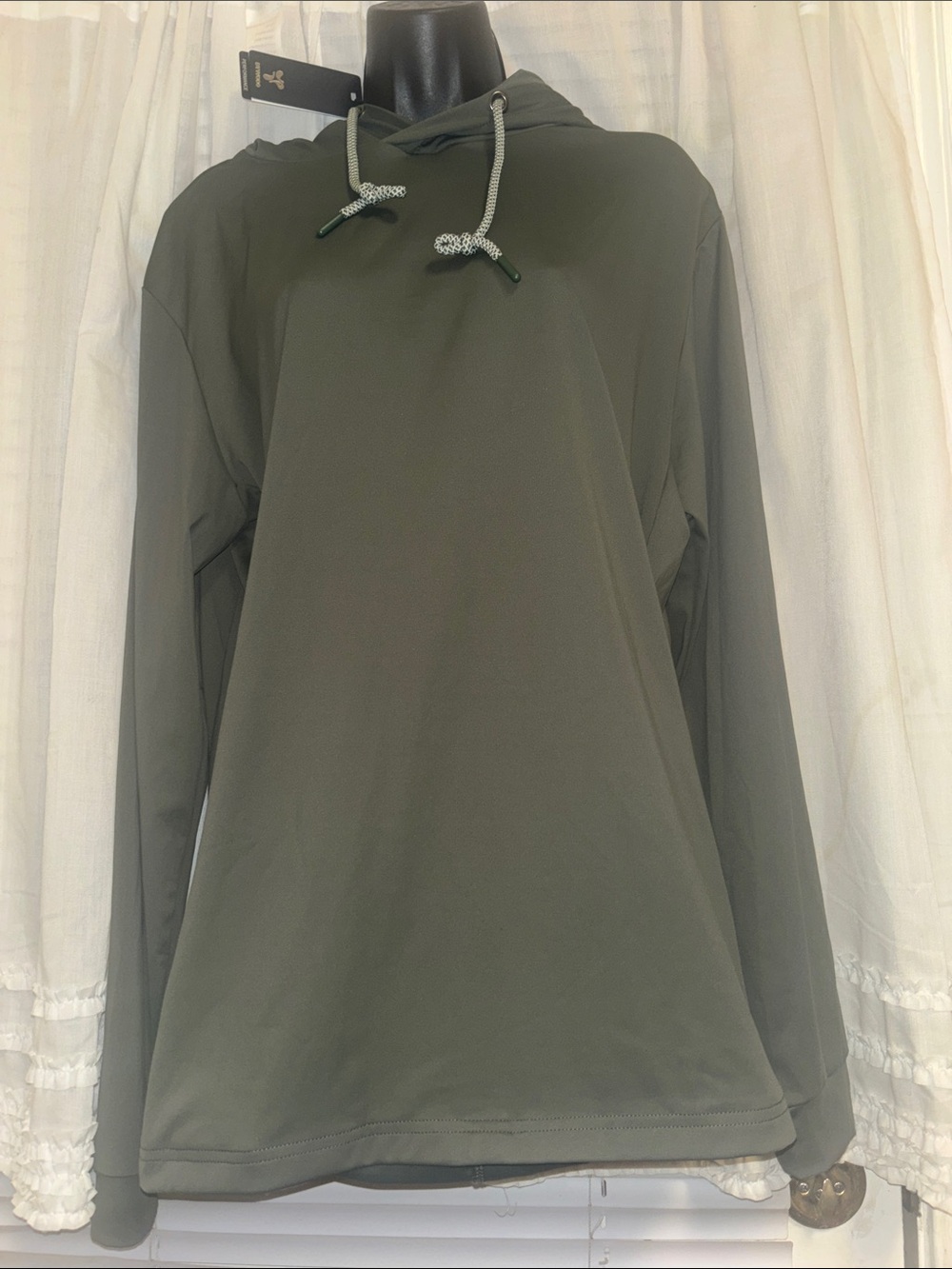DTWOOO Jungle Green Men's golf Hoodie performance Pullover